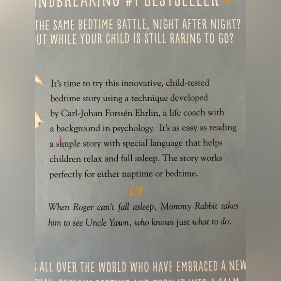 Hardcover The Rabbit Who Wanted to Fall Asleep - unique kids sleep method - Picture 2 of 4